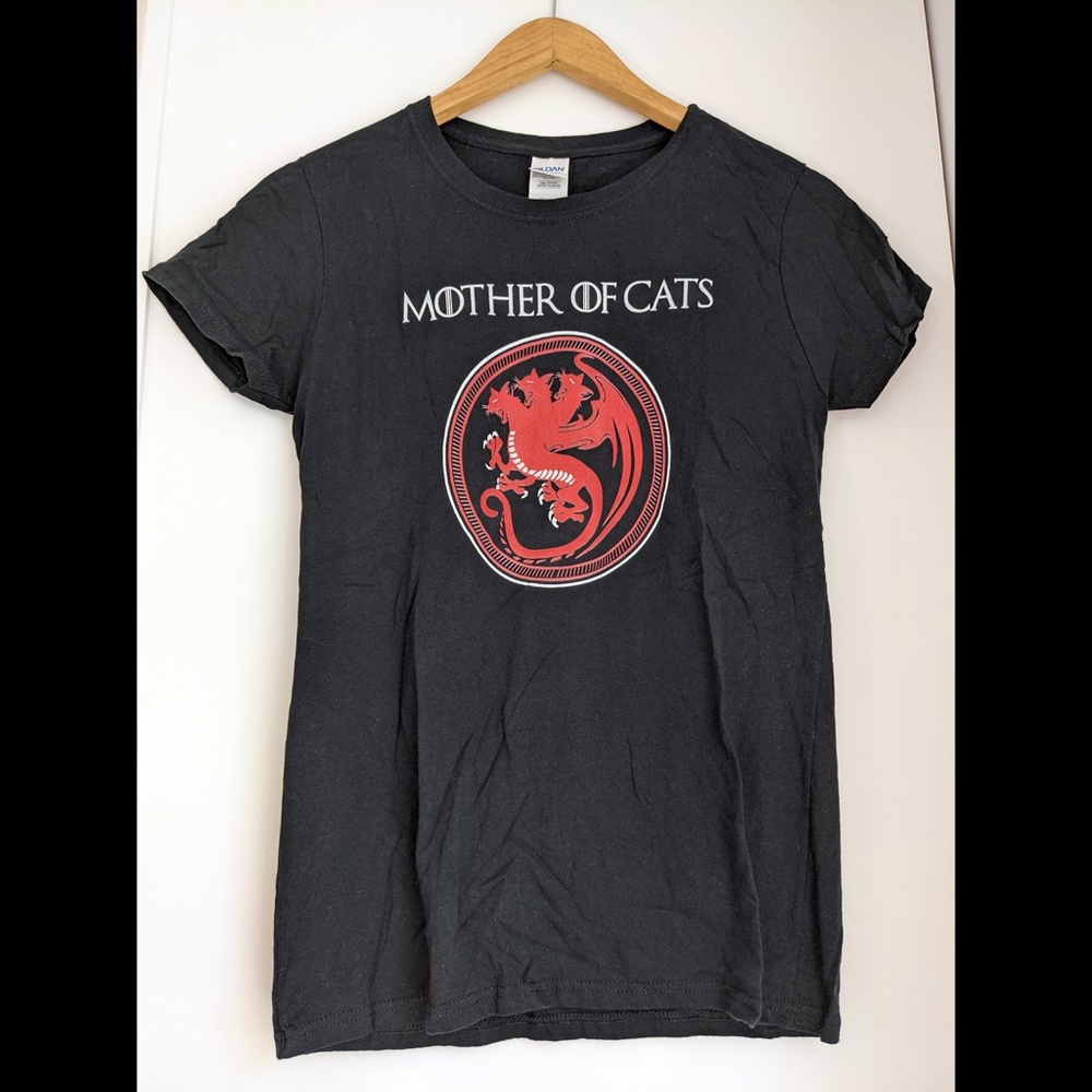 Game of Thrones Style Mother of Cats Graphic Tee